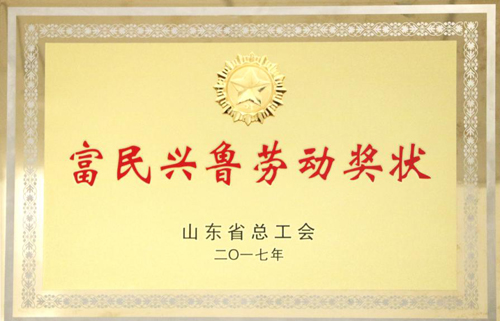 山東省富民興魯勞動(dòng)獎(jiǎng)狀-山東德源環(huán)氧科技有限公司