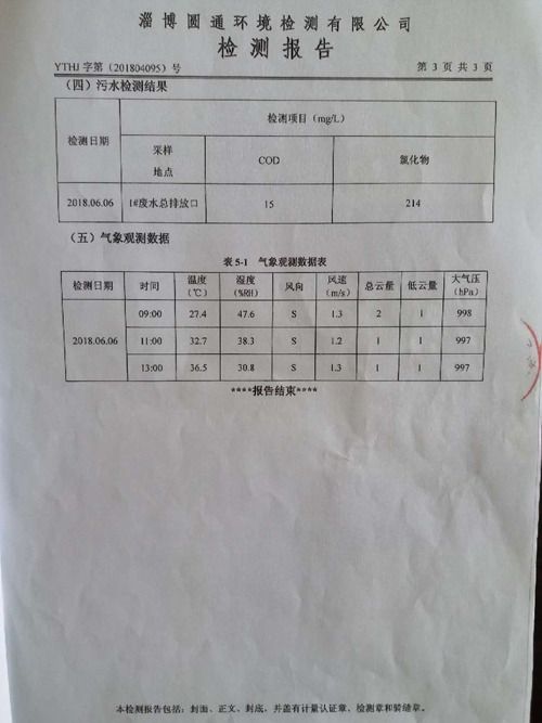 VOC檢測信息公示4